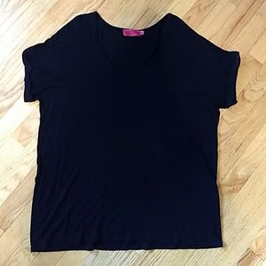 Boohoo Oversized T-Shirt with Cuffed Sleeves